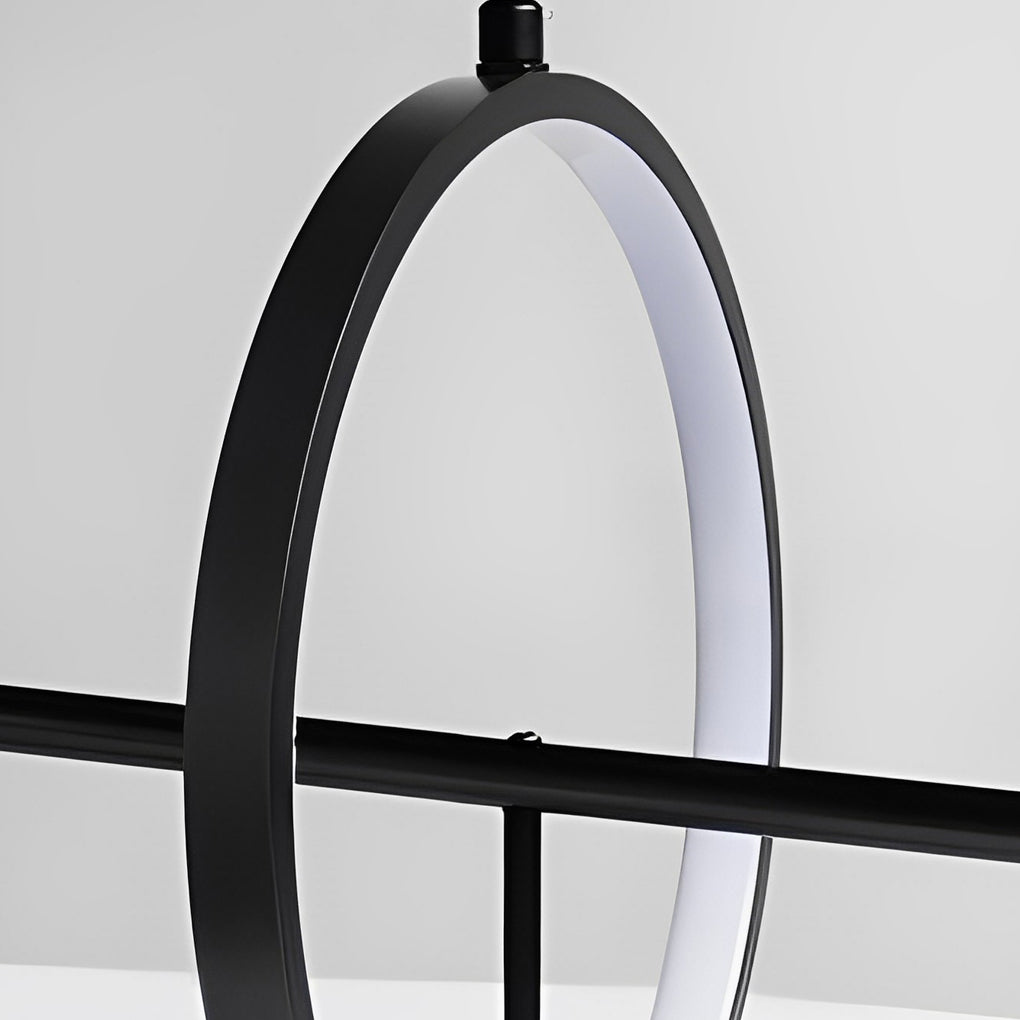 Modern Glass Bubble Chandelier – Black Nordic Pendant Light