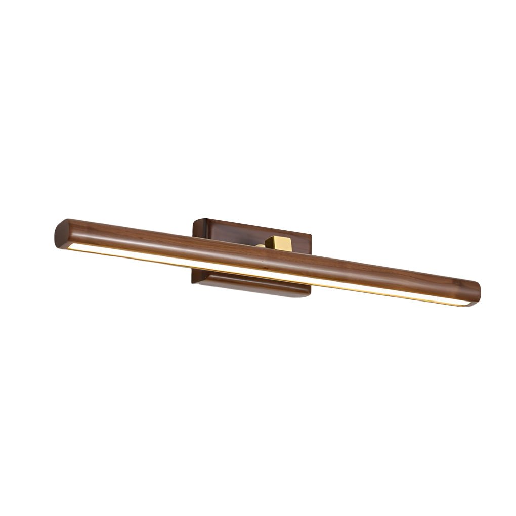 Rotatable Wood LED Bathroom Vanity Light 15" 23" 35"