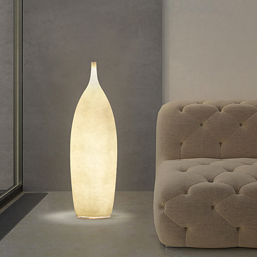 Modern Resin Droplet LED Outdoor Floor Lamp