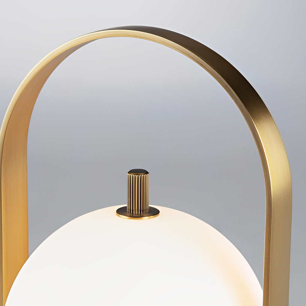 Portable LED Lantern Table Lamp with Dimmable Warm Light
