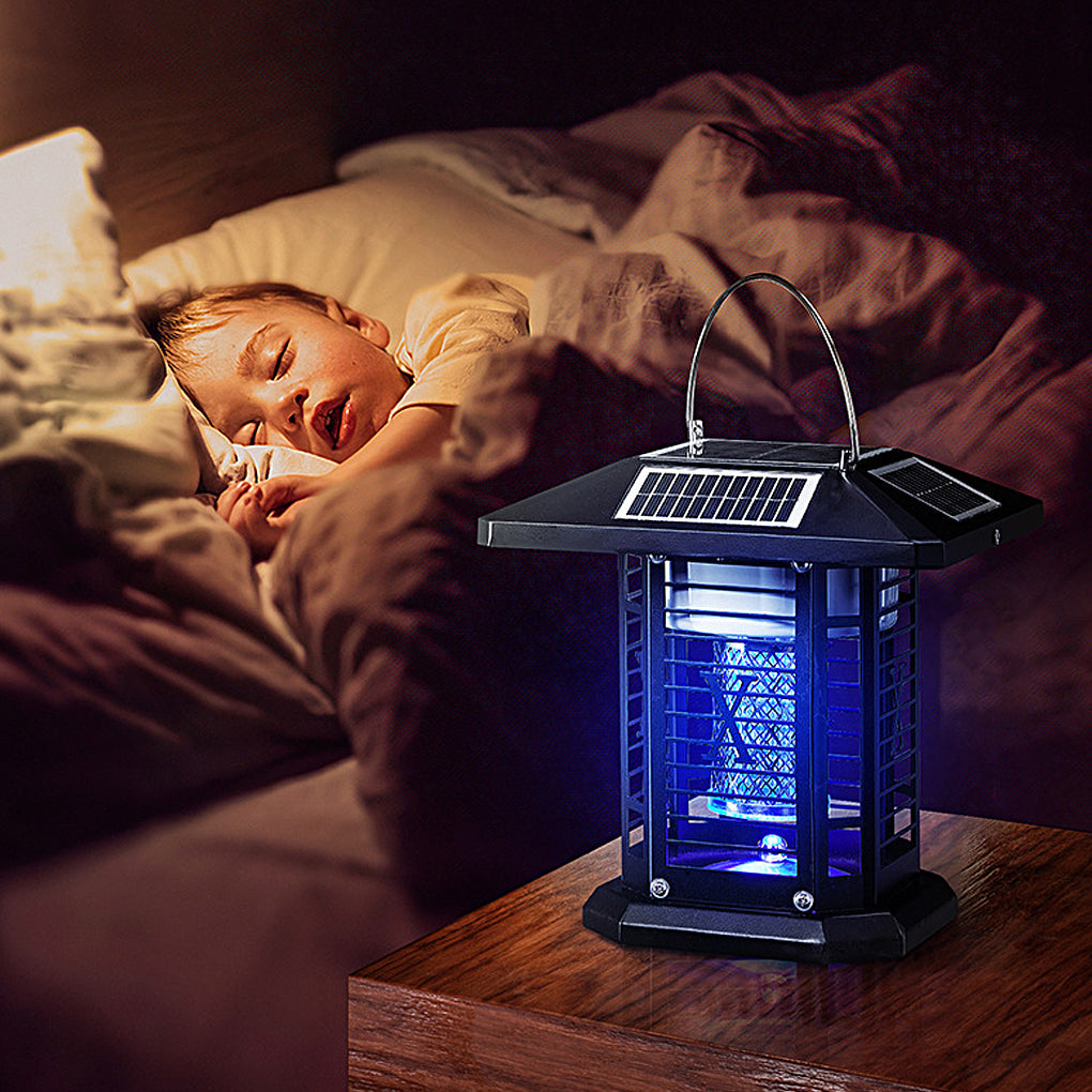 Solar Mosquito Killer Garden Lamp with Dual Lighting Modes