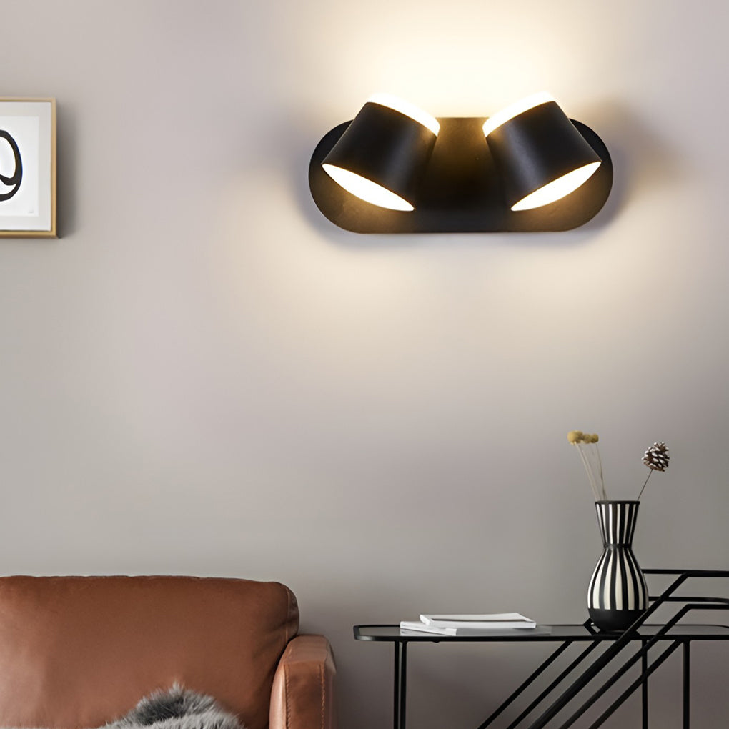Adjustable LED Up Down Wall Sconce Modern Aluminum Lighting