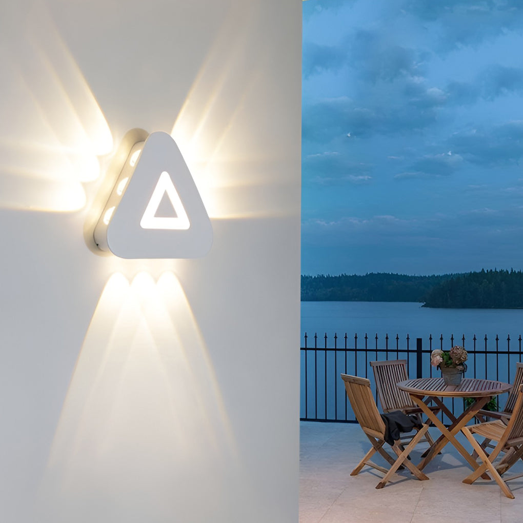 Modern Waterproof LED Wall Washer Light Outdoor Sconce Aluminum