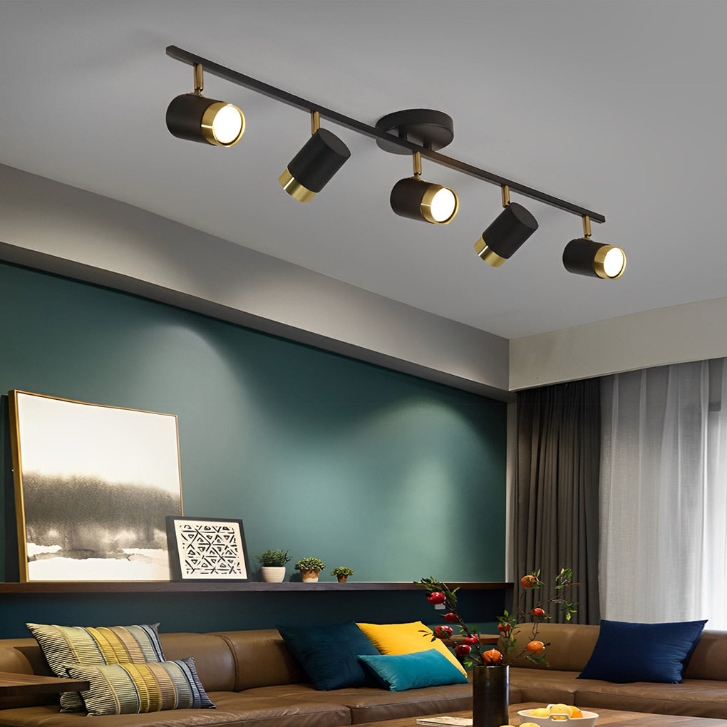 Adjustable Track Spotlight - 3/4/5 Lights GU10 LED Surface Mount