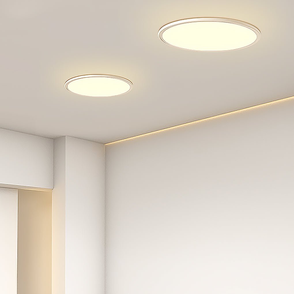 16'' Modern LED Ultrathin Flush Mount Ceiling Light