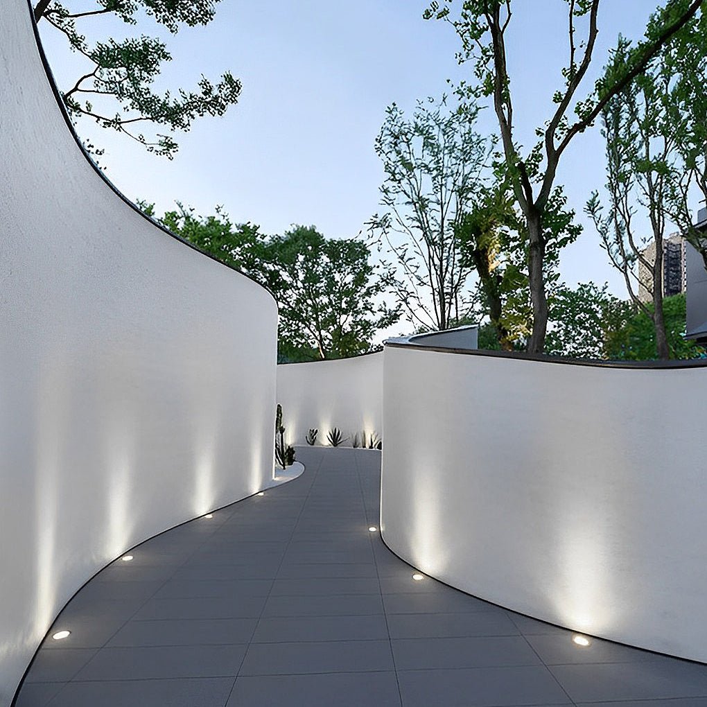 LED Recessed Deck Step Lights 16-Pack Weatherproof Outdoor Kit