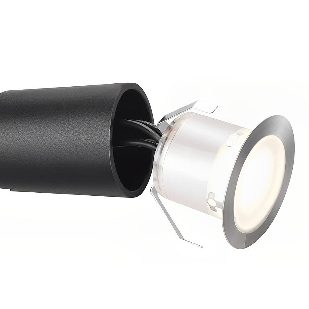 LED Recessed Deck Step Lights 16-Pack Weatherproof Outdoor Kit