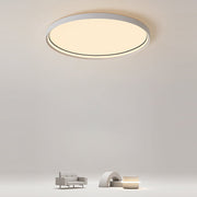 16" LED Acrylic Circle Flush Mount Ceiling Light with Edge Handle