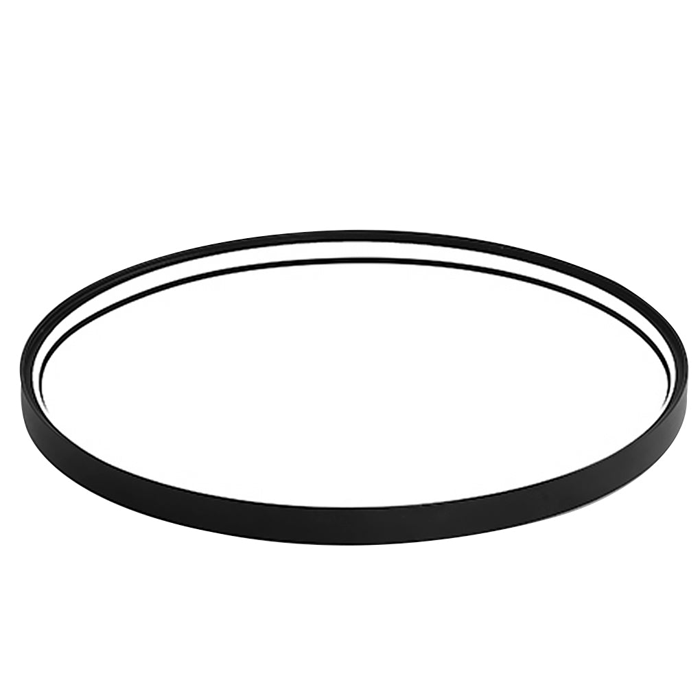 16" LED Acrylic Circle Flush Mount Ceiling Light with Edge Handle