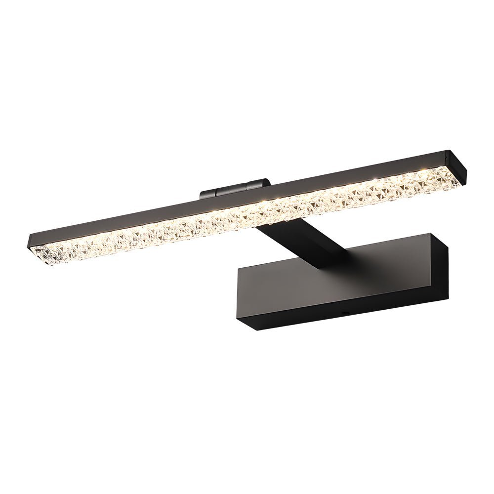 Adjustable LED Bathroom Vanity Light with Acrylic Shade