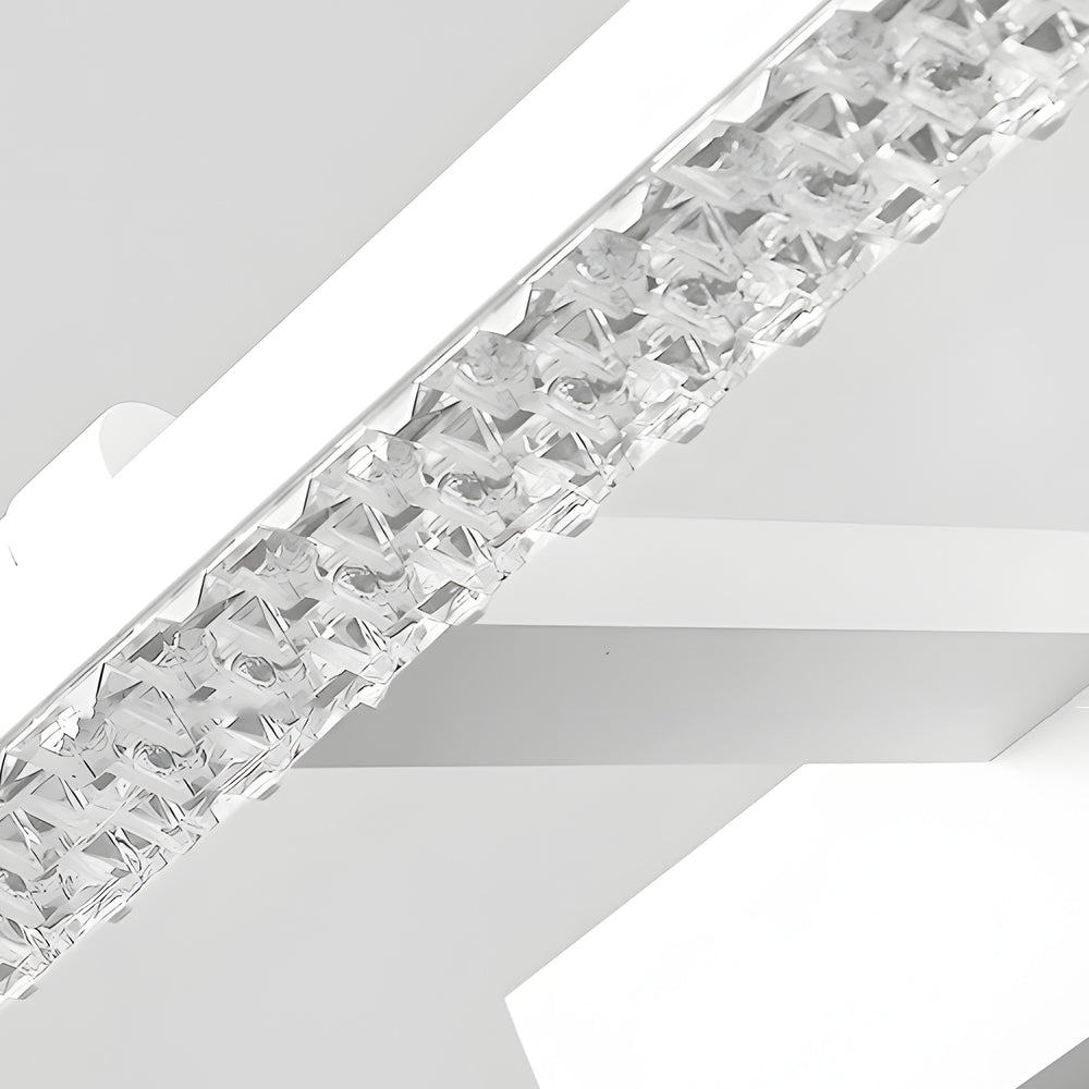 Adjustable LED Bathroom Vanity Light with Acrylic Shade