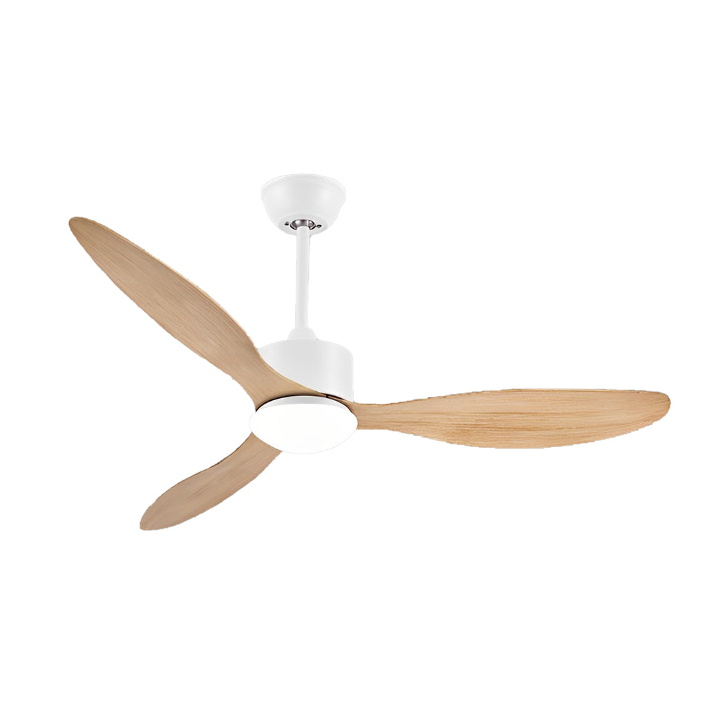 3-Blade Dimmable Ceiling Fan Light with Remote Control