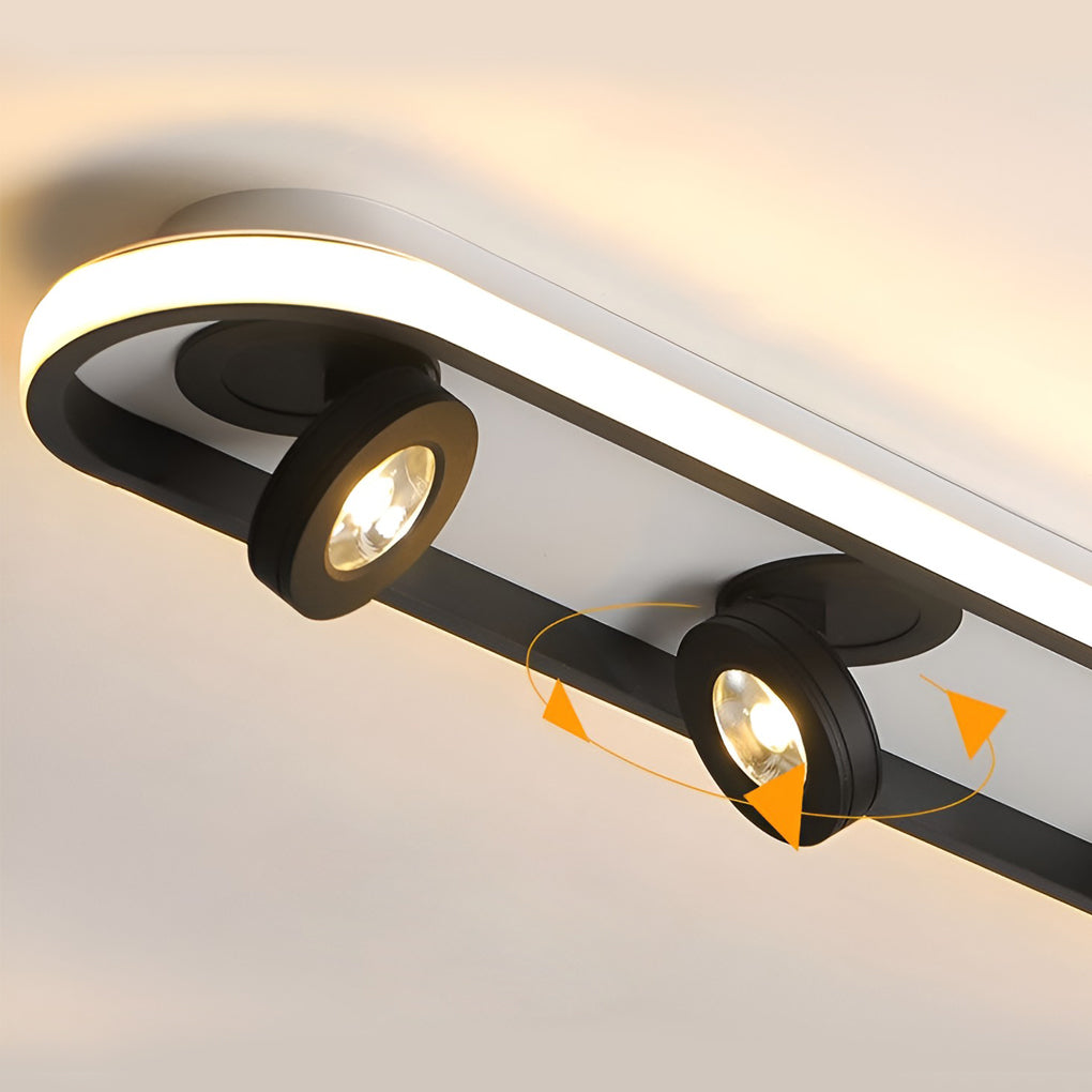 Adjustable LED Spotlight Bar Modern Ceiling Light