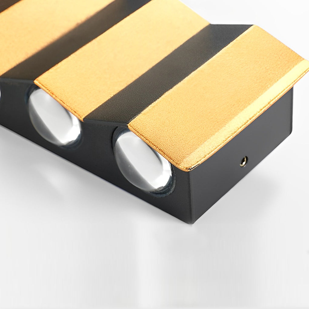 Modern LED Up Down Wall Light Aluminum Outdoor Waterproof IP65