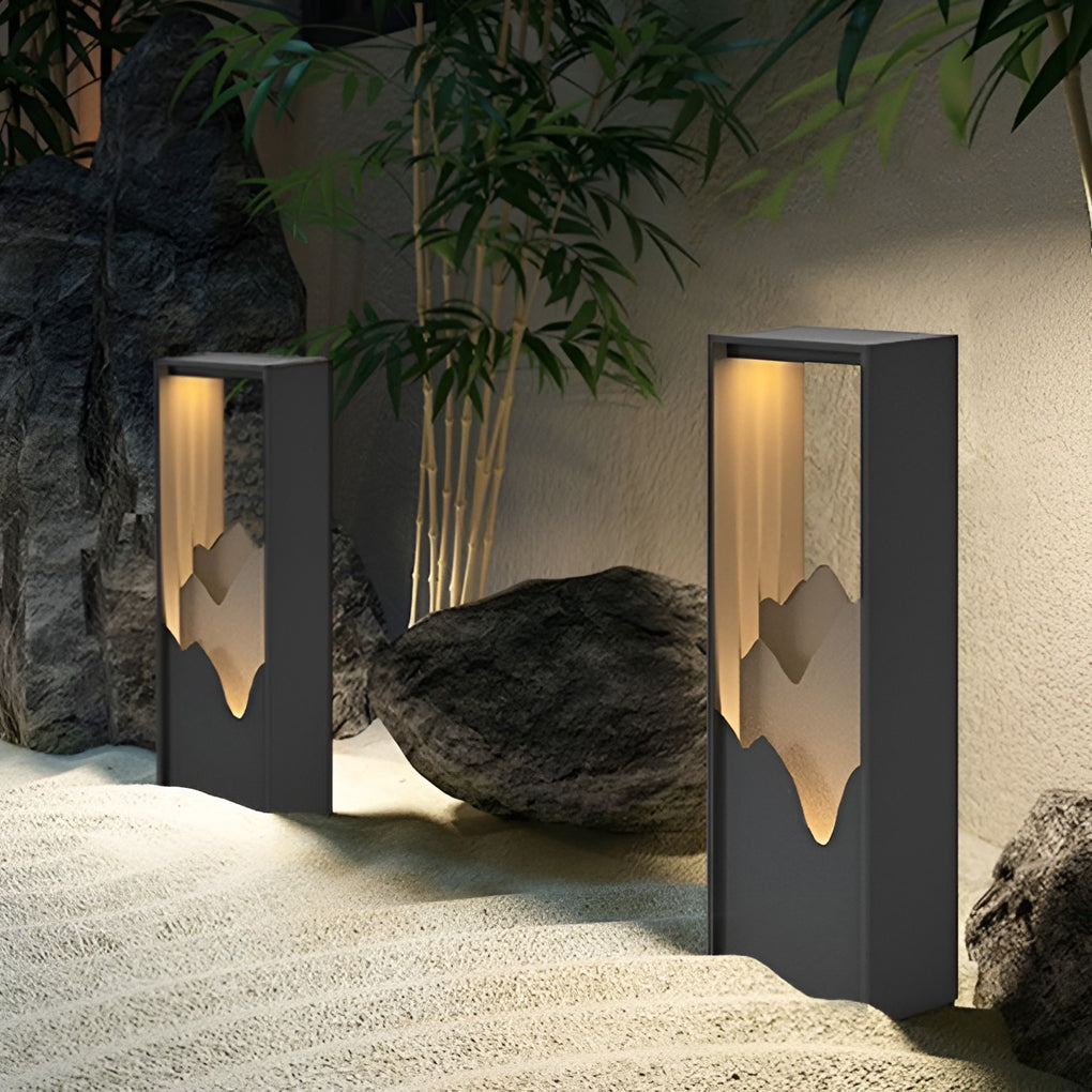 LED Mountain Scenery Path Light – Waterproof Outdoor Landscape