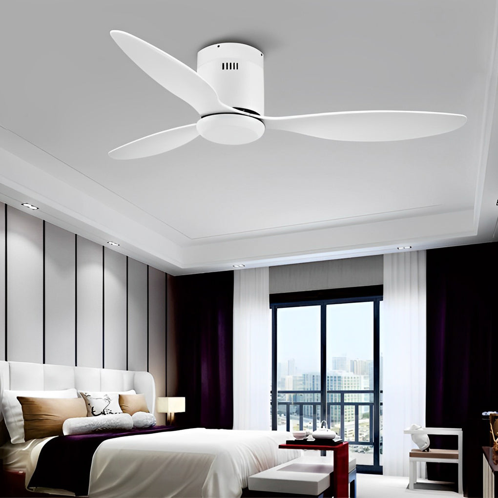 3-Blade Dimmable Ceiling Fan Light with Remote Control