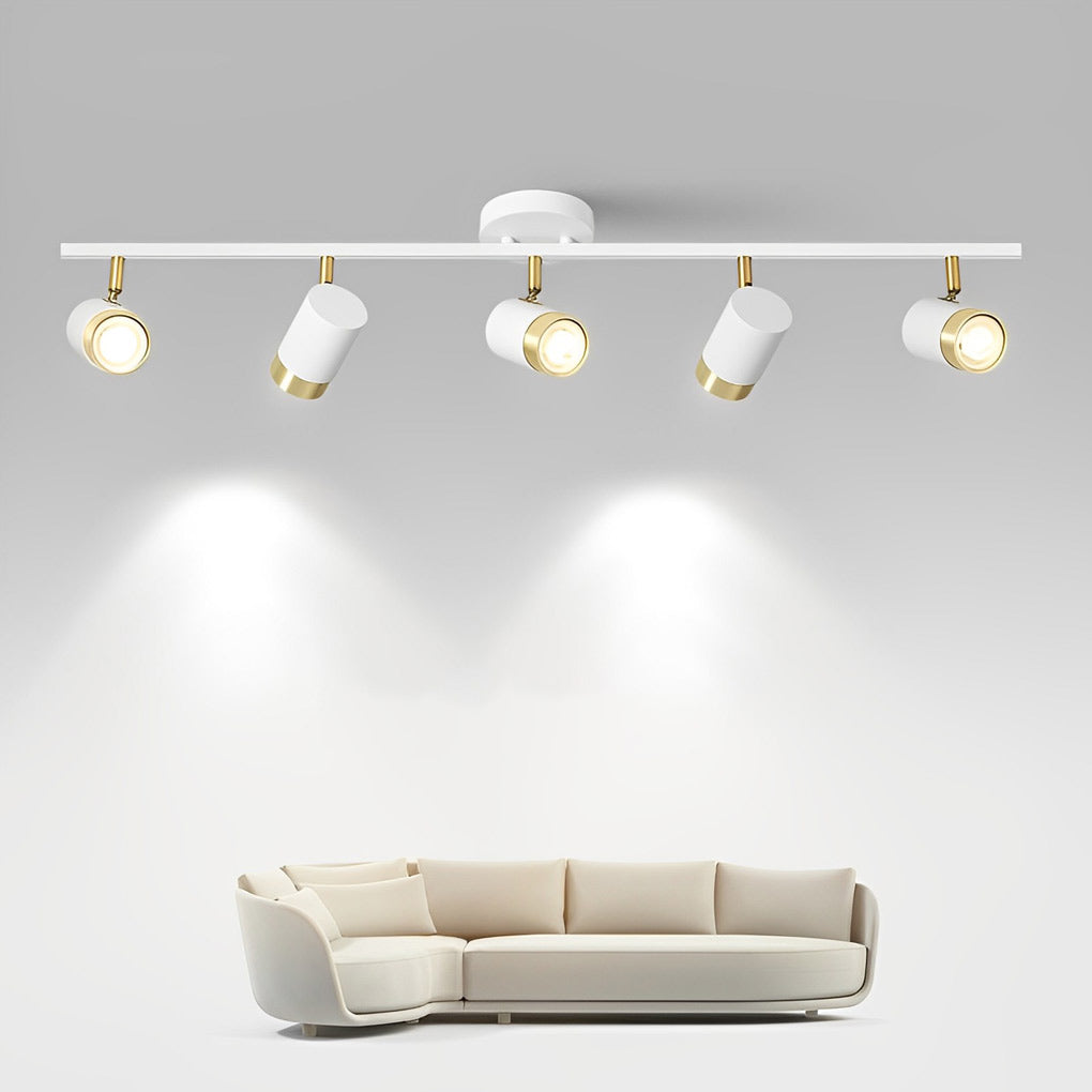 Adjustable Track Spotlight - 3/4/5 Lights GU10 LED Surface Mount