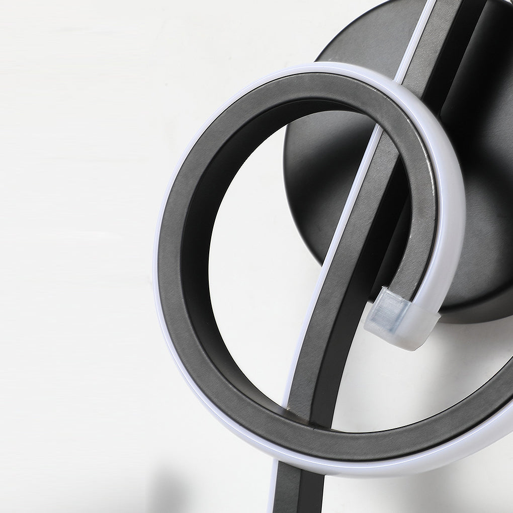 Musical Note LED Wall Sconce - Modern Electroplated Aluminum