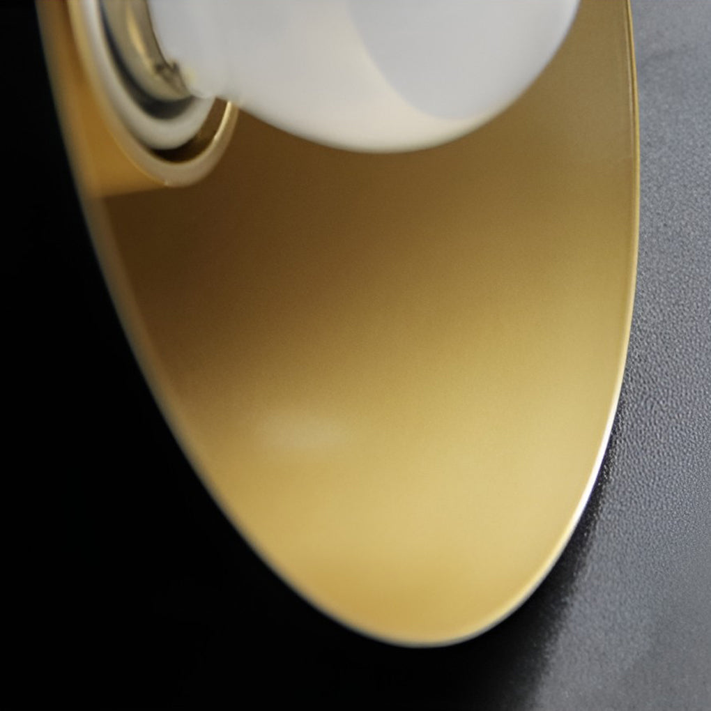 Modern Matte Metal Wall Sconce - Nordic Hat Design Lighting