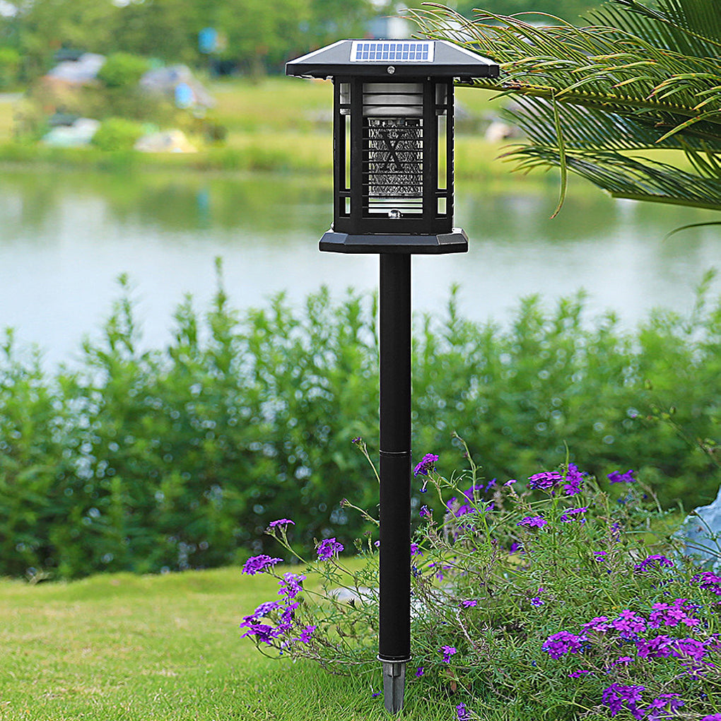 Solar Mosquito Killer Garden Lamp with Dual Lighting Modes