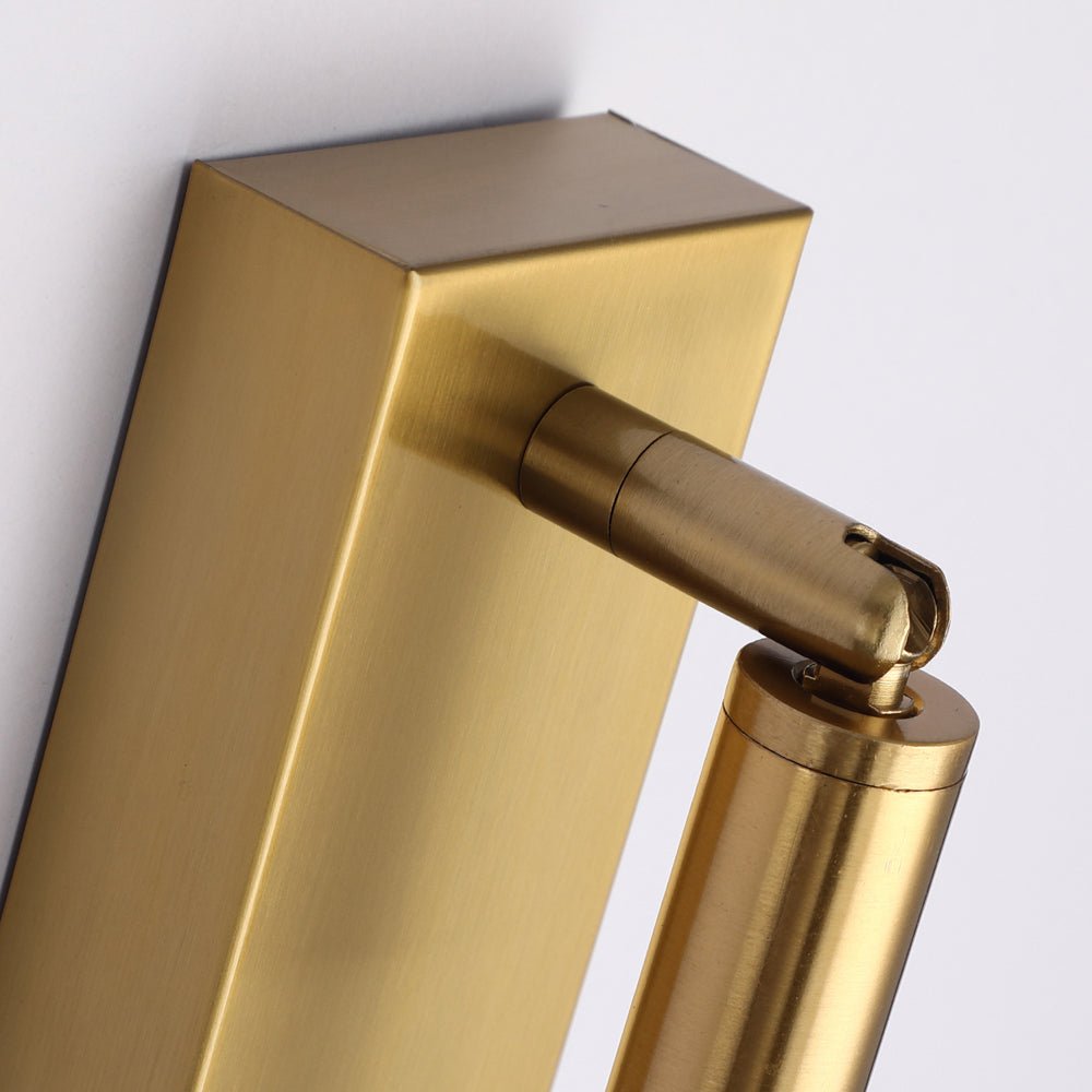 Modern Acrylic Tube LED Wall Light 19.7" - Black/Gold/Chrome