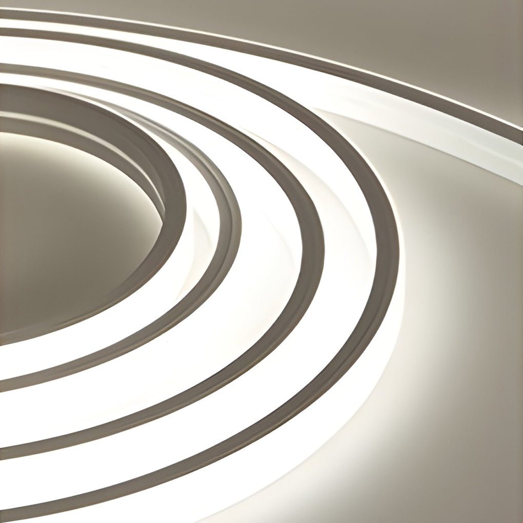 Waterproof Recessed LED Strip Light for Stairs Modern Flexible