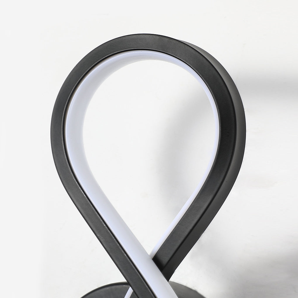 Musical Note LED Wall Sconce - Modern Electroplated Aluminum