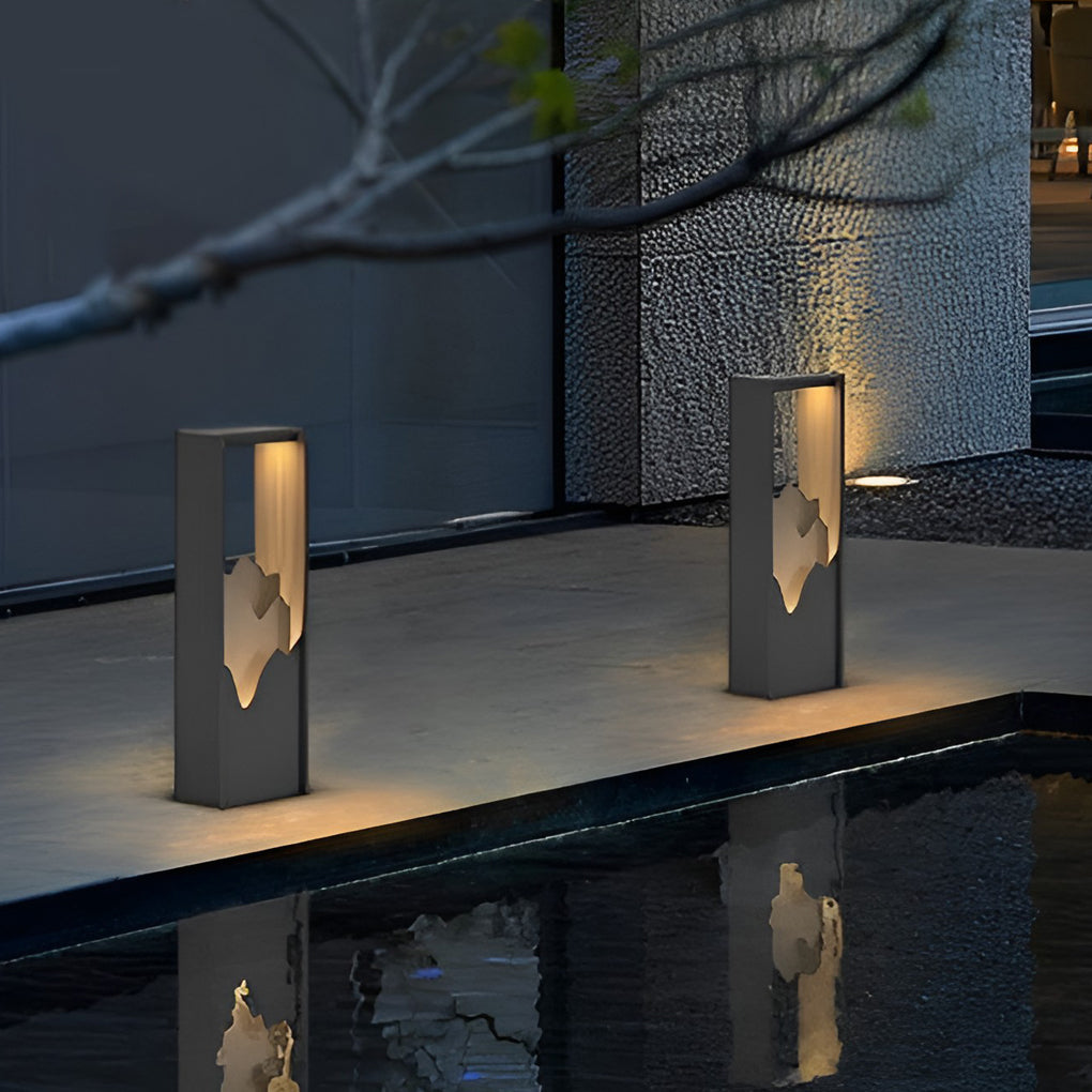 LED Mountain Scenery Path Light – Waterproof Outdoor Landscape