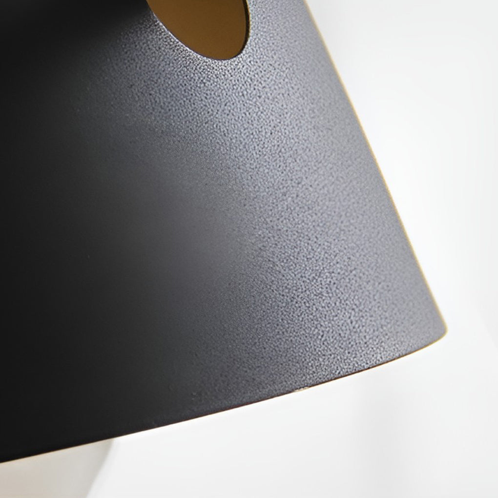 Modern Matte Metal Wall Sconce - Nordic Hat Design Lighting