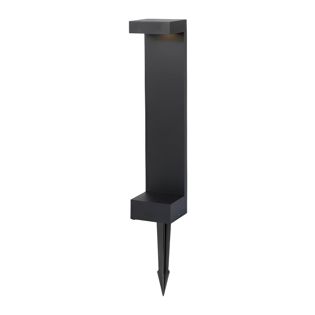 Modern LED Pathway Light - Waterproof Aluminum Black Finish