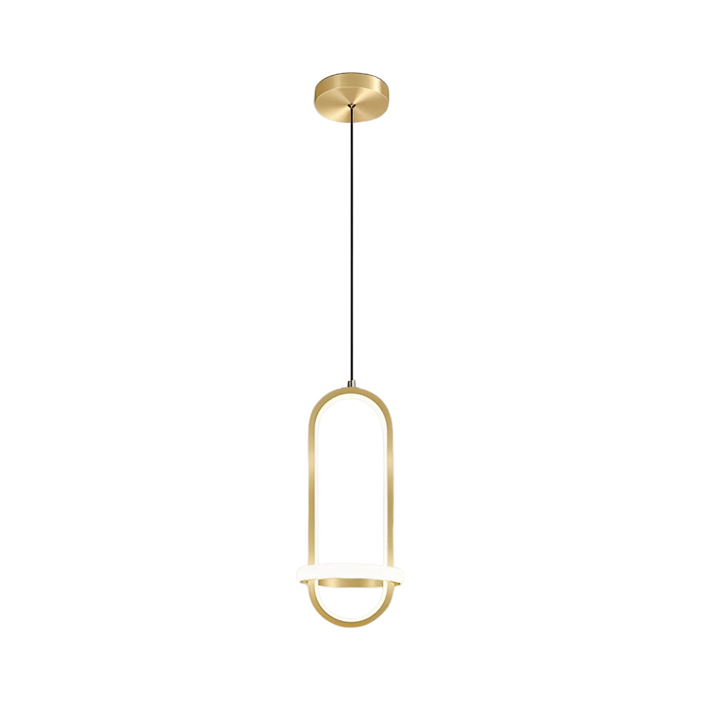 Modern LED Pendant Light with Three Step Dimming - Round Silicone
