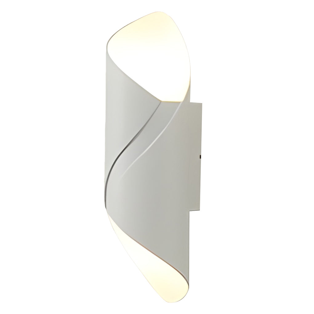 Outdoor LED Up Down Wall Sconce Waterproof Modern Glass Light