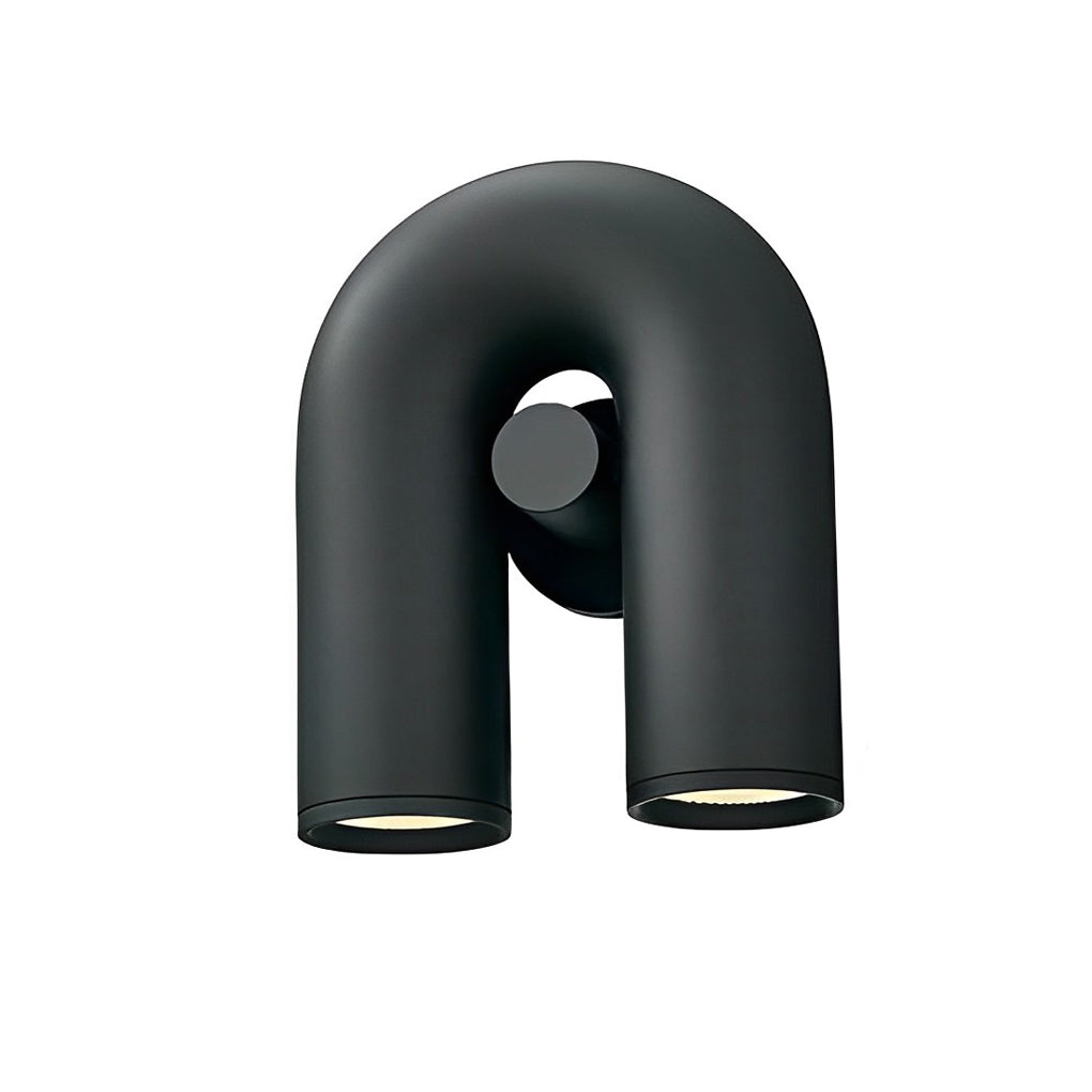 Rotatable U-Shaped LED Wall Sconce Modern Nordic Design