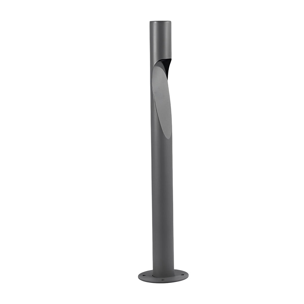 Modern Gray Stainless Steel LED Pathway Light for Outdoor Landscape