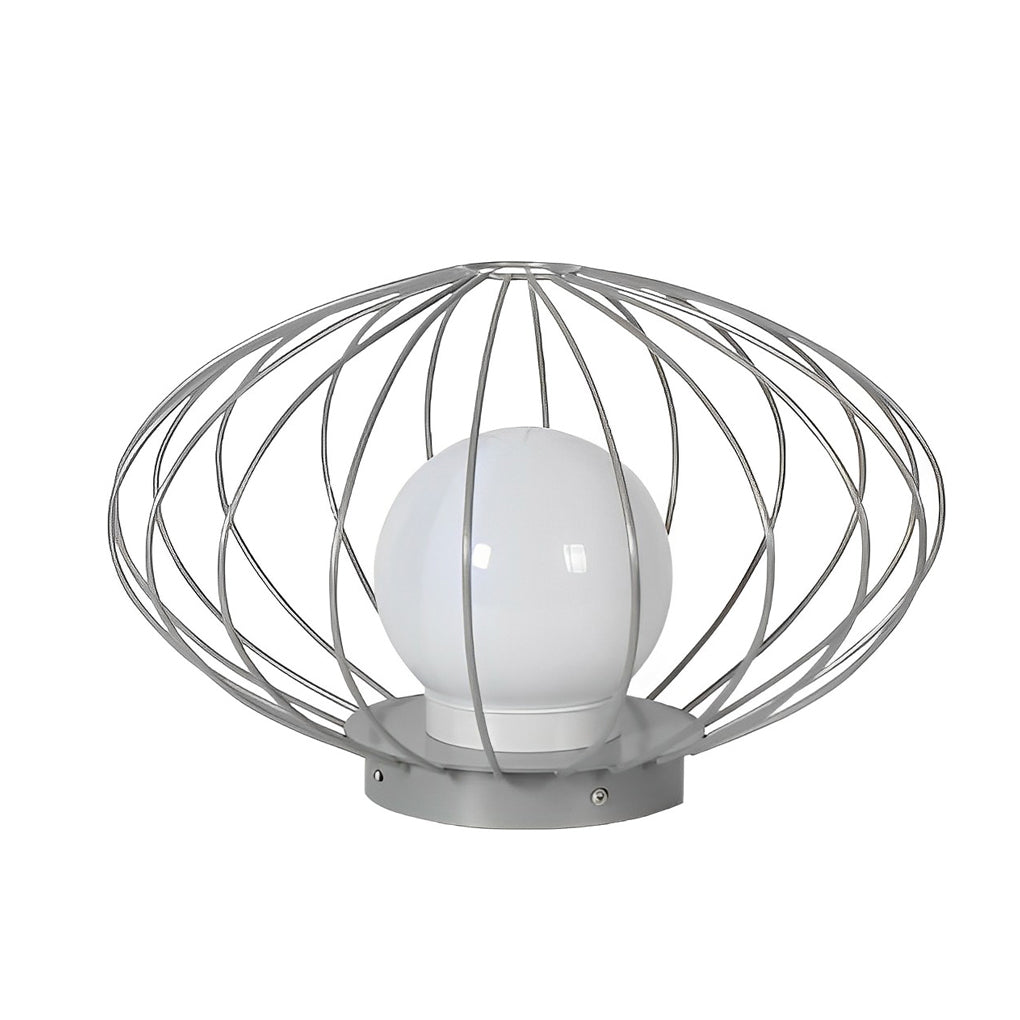 Mushroom Cage Modern LED Outdoor Lawn Lamp