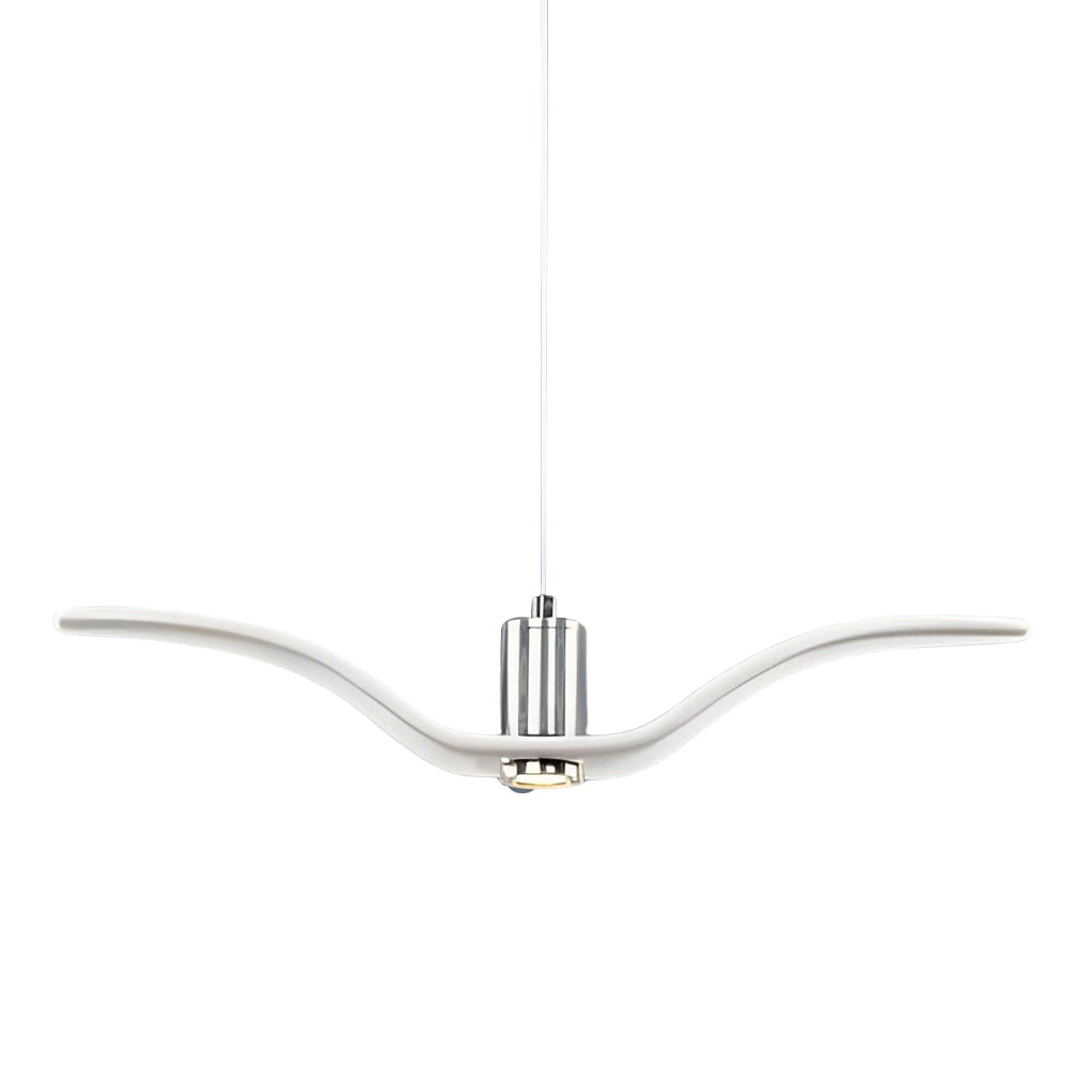 Seagull Wing LED Pendant Light – Modern Sculptural Ceiling Lamp