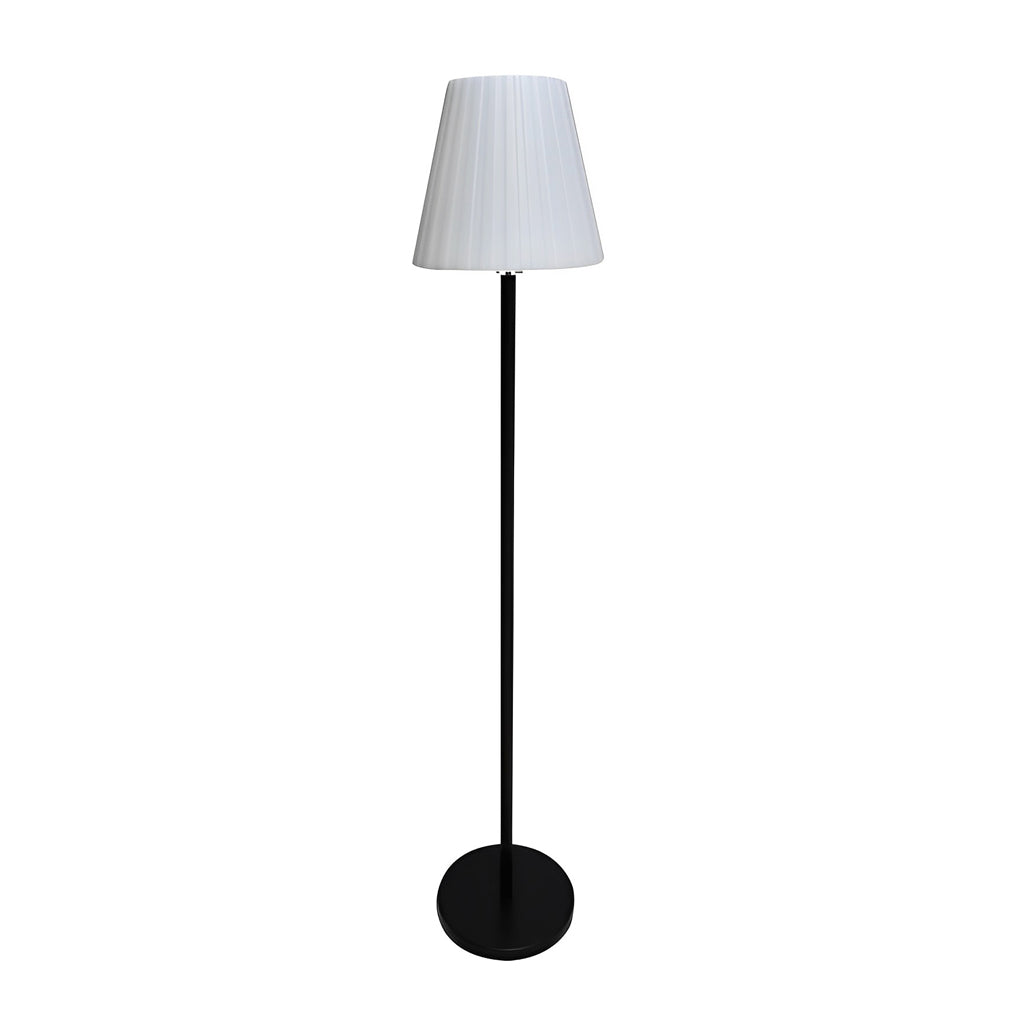60 Inch Modern Solar LED Outdoor Floor Lamp with App Control