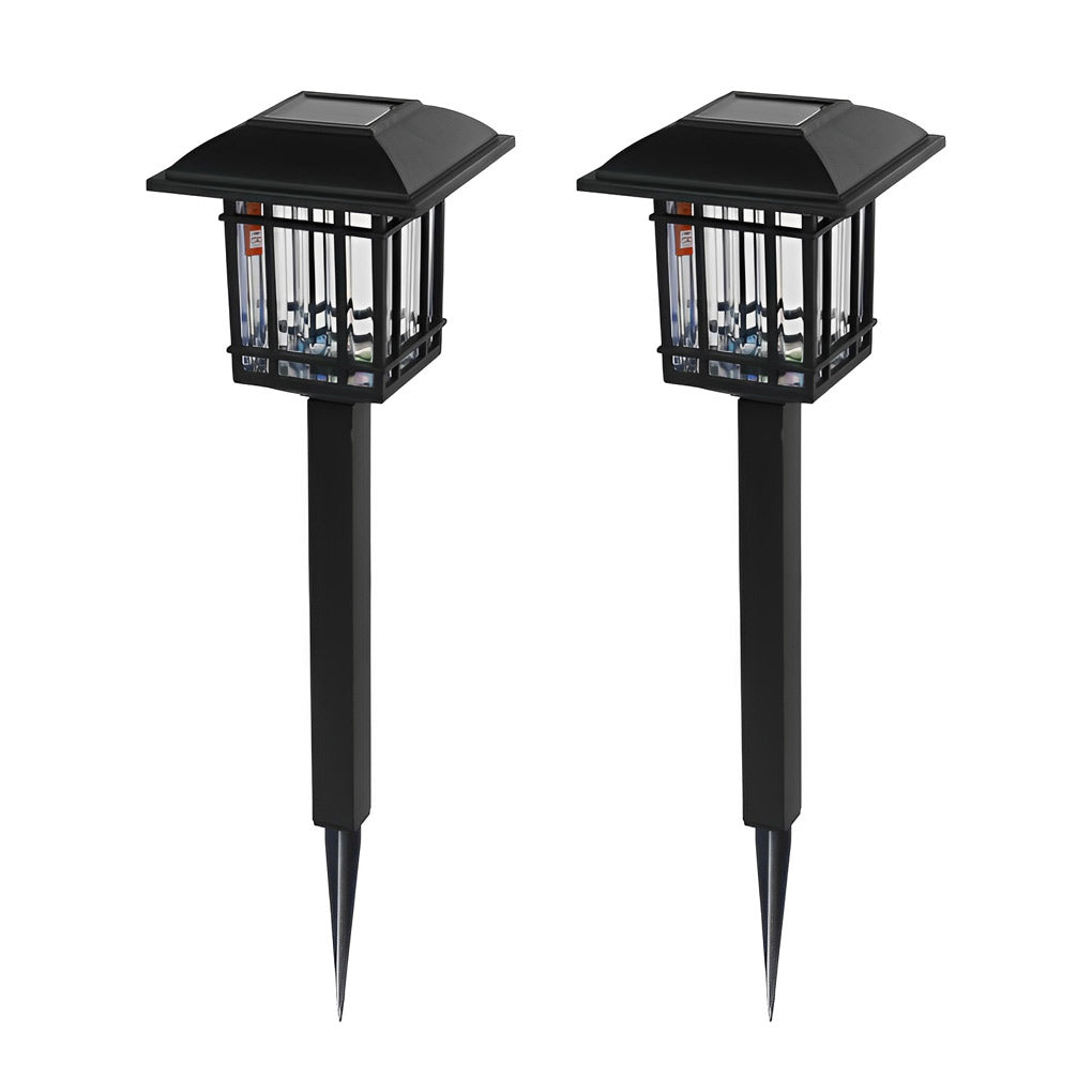 Modern Solar Square Lawn Light Set - Waterproof Outdoor Lighting