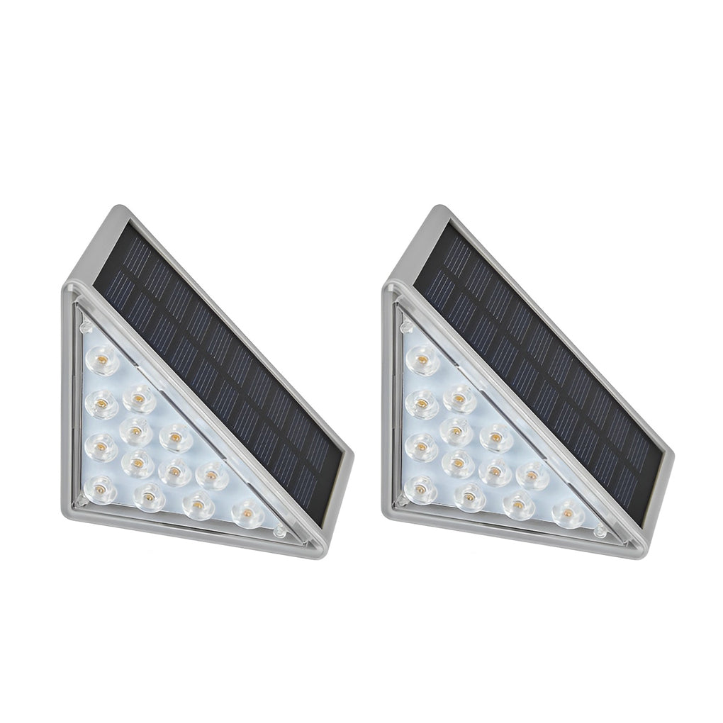 Solar LED Step Light – Modern Waterproof Outdoor Deck Lighting