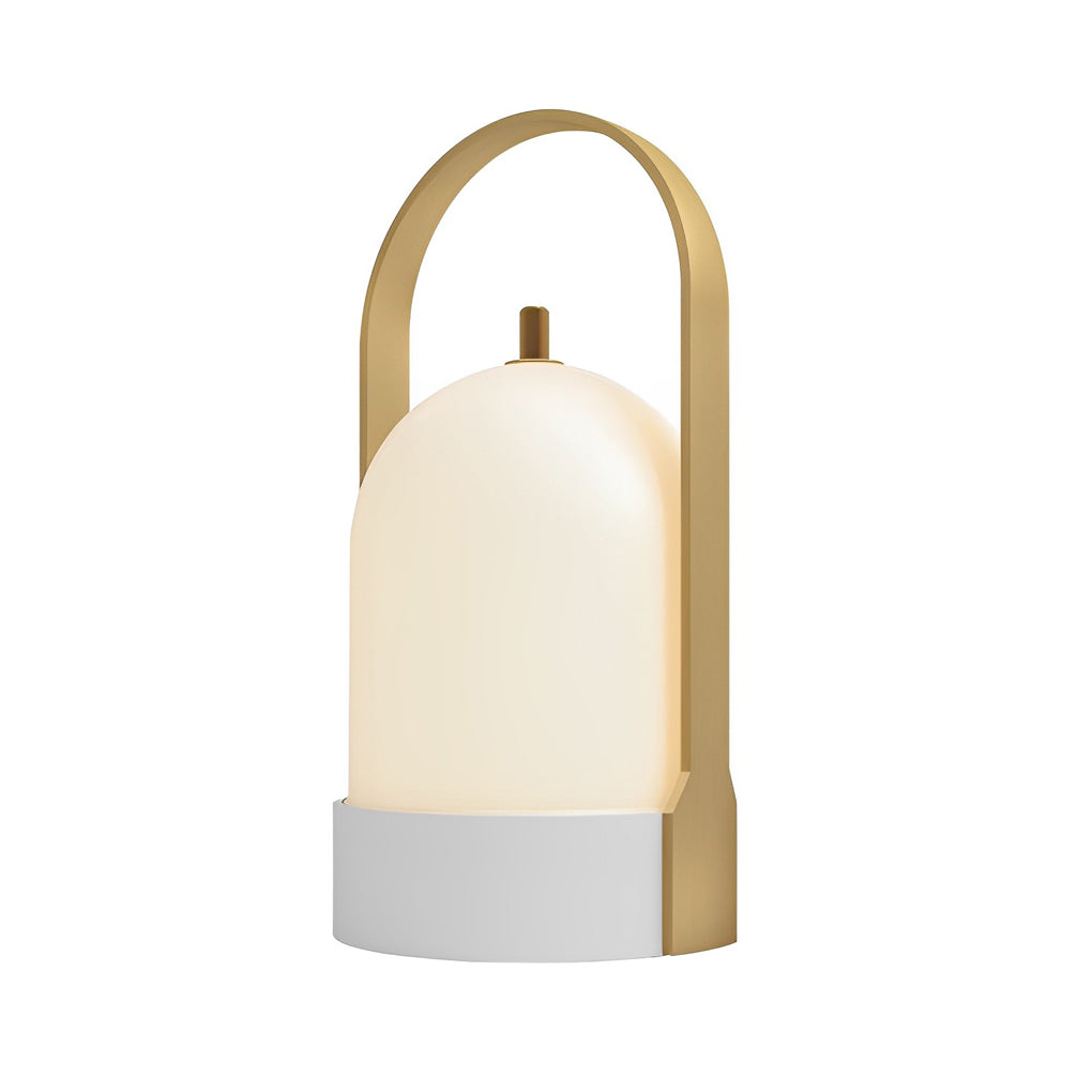 Portable LED Lantern Table Lamp with Dimmable Warm Light