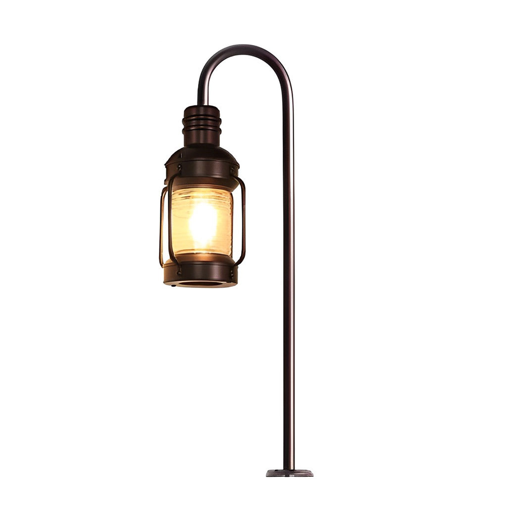 Vintage Aluminum LED Outdoor Lamp - Waterproof Wall & Lawn Light