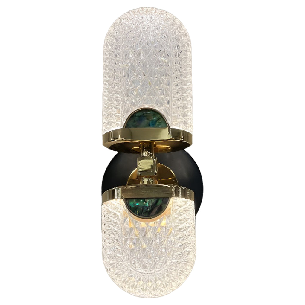 Modern LED Wall Sconce with Three-Step Dimming and Acrylic Shade