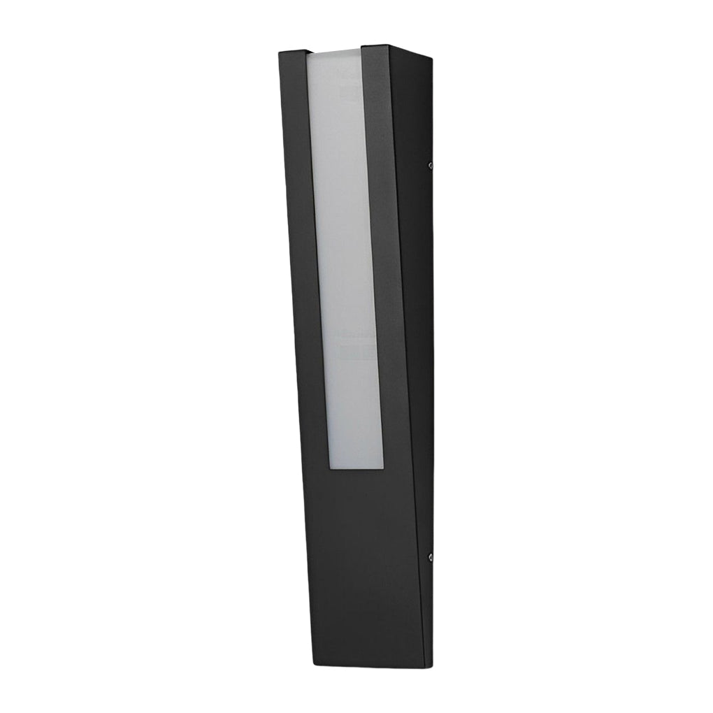 Modern LED Outdoor Wall Light Black Waterproof Stainless Steel
