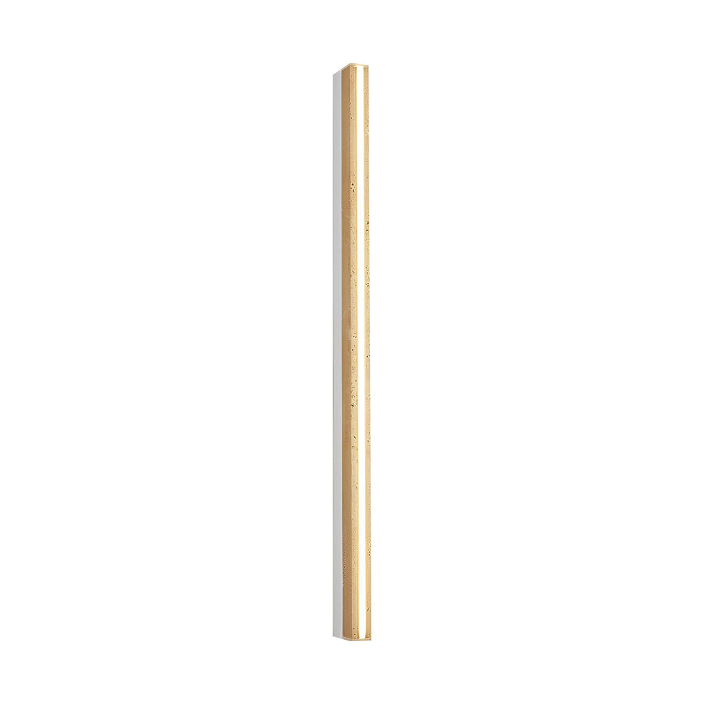 Travertine LED Dimmable Wabi-Sabi Japanese Wall Lamp 34.3"