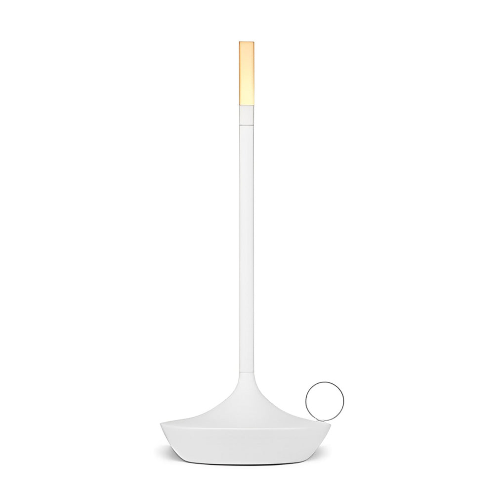 Cordless LED Wick Table Lamp with Touch Dimming & USB-C Charging