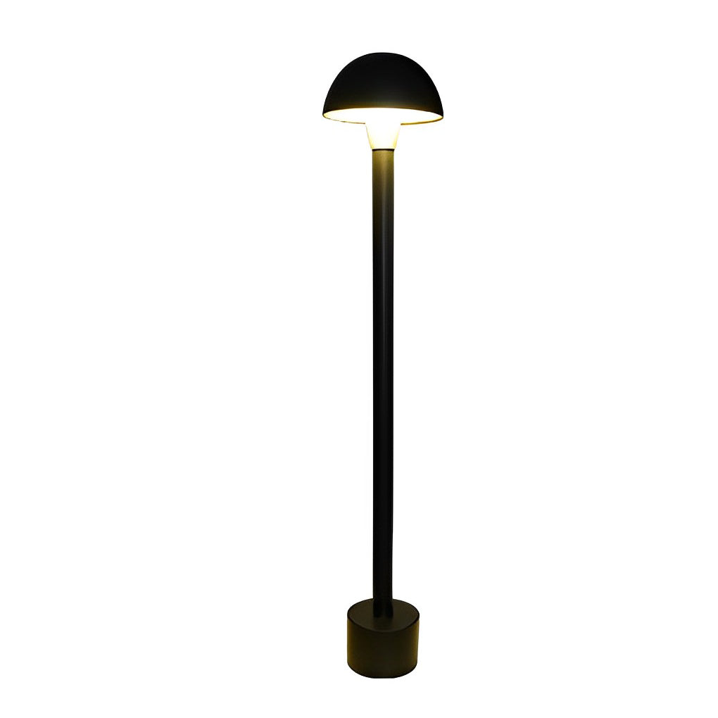 Modern Mushroom Outdoor LED Lawn Lamp - Aluminum & Acrylic