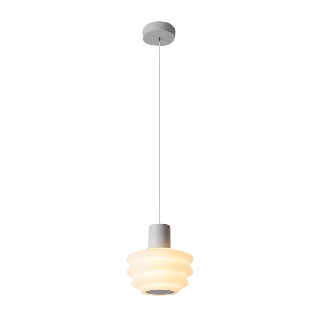 Modern Minimalist Pendant Light with 3-Step Dimming | Iron Finish