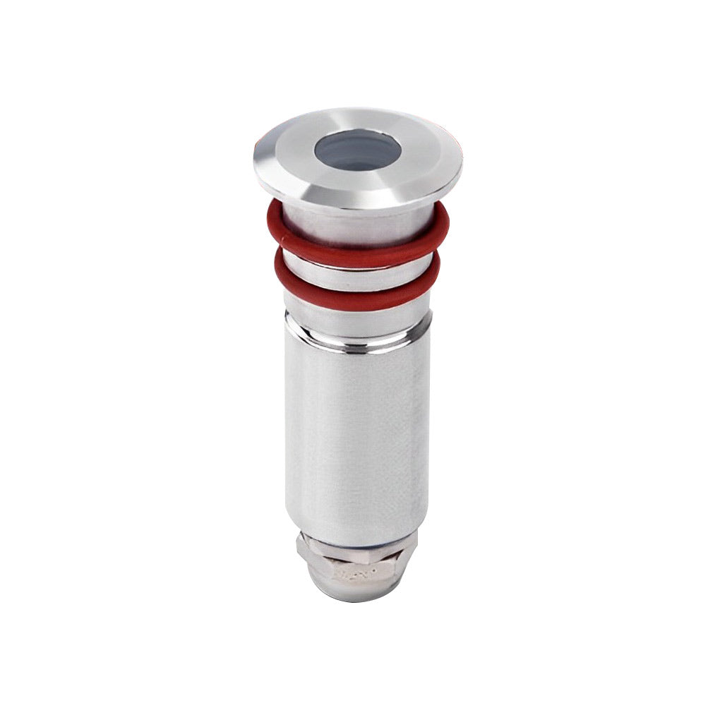 LED In-Ground Step Lights Set - Stainless Steel Modern Outdoor