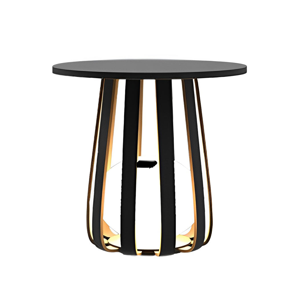 Solar Powered Outdoor Lantern with Table Top - Waterproof IP65 Iron