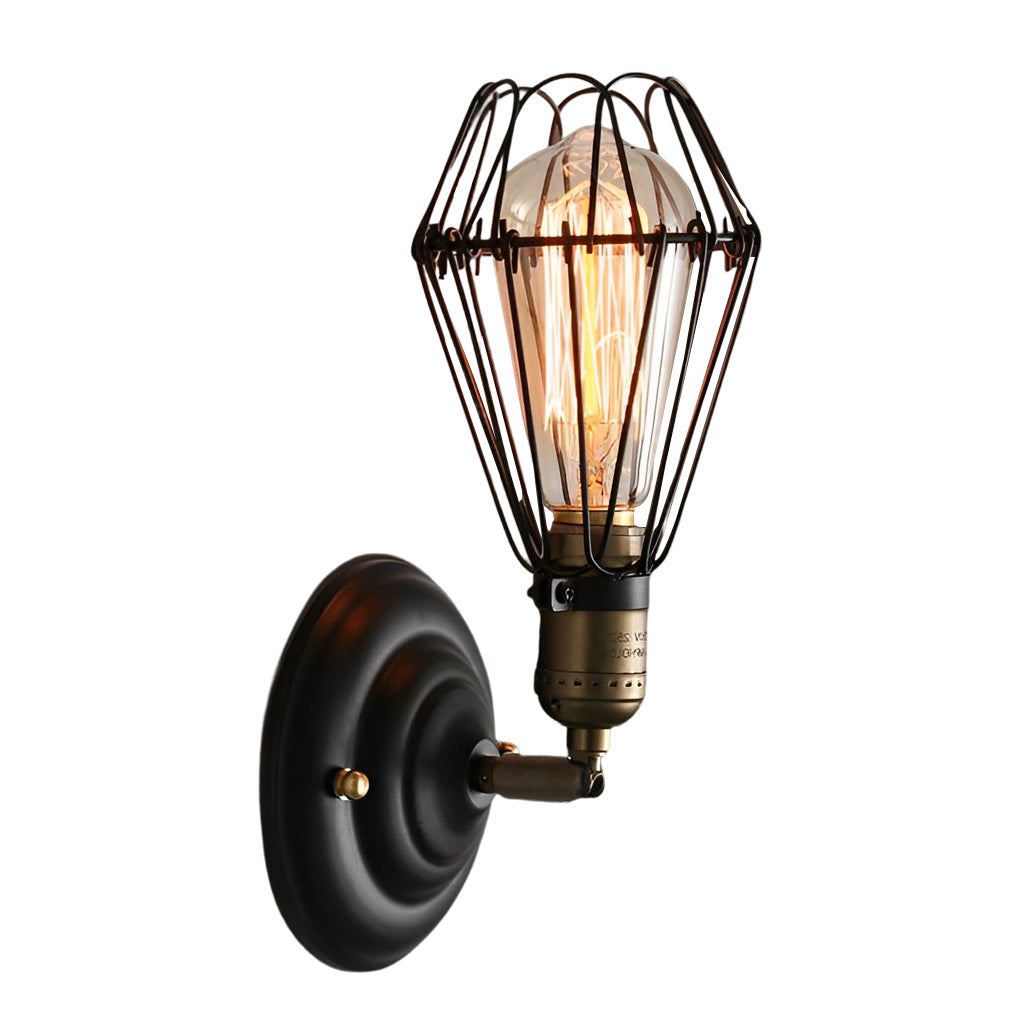 Adjustable Industrial Wall Sconce | Retro Iron Wall Light
